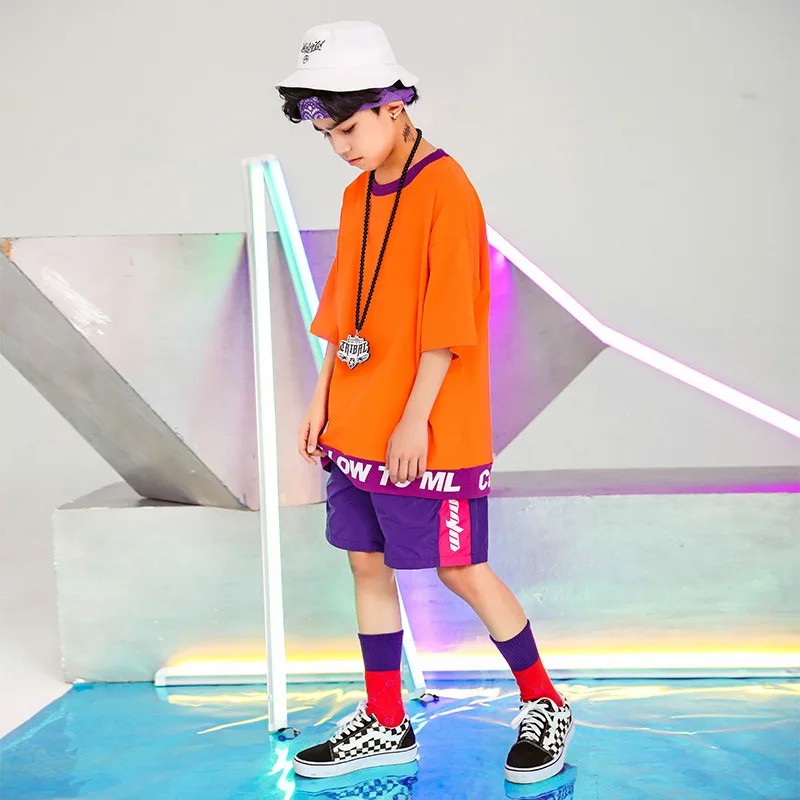 Новинка 2019 детские костюмы в стиле хип хоп для мальчиков Детский костюм джазовых