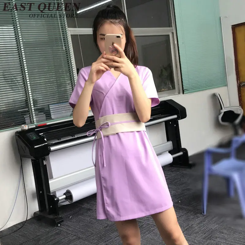 

Scrubs medical uniforms nurses accessories for hospital 2018 fashion uniform for beauty salon KK1461 H