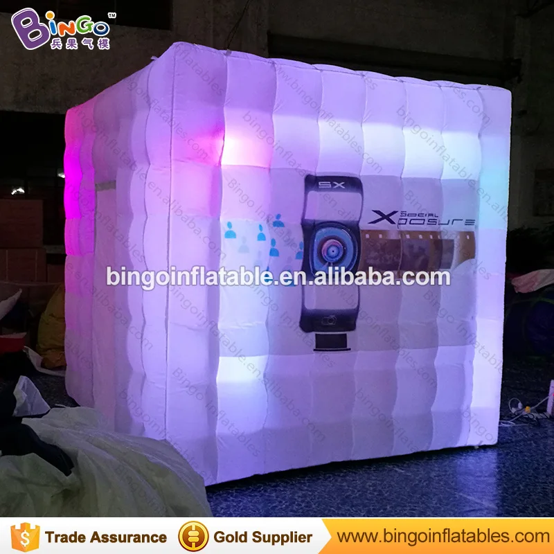 Бесплатная доставка 2.4X2.4X2.4 м светодиодный светильник надувной igloo с Цифровая
