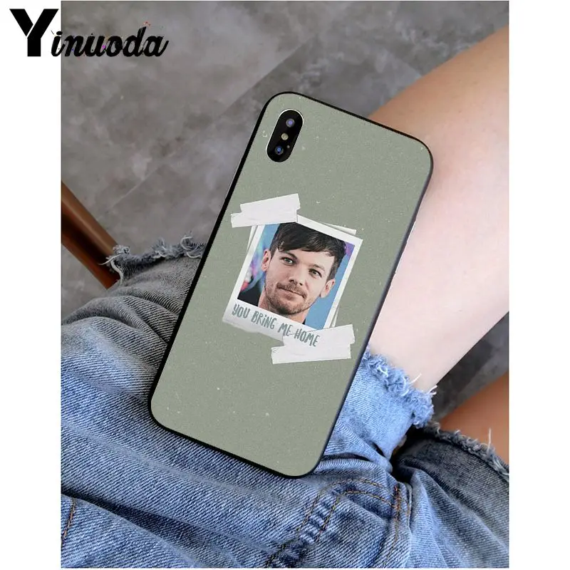 Чехол для телефона Louis Tomlinson с рисунком сделай сам iphone 12 8 7 6 6S 6Plus X XS MAX 5 фотоблей XR 10