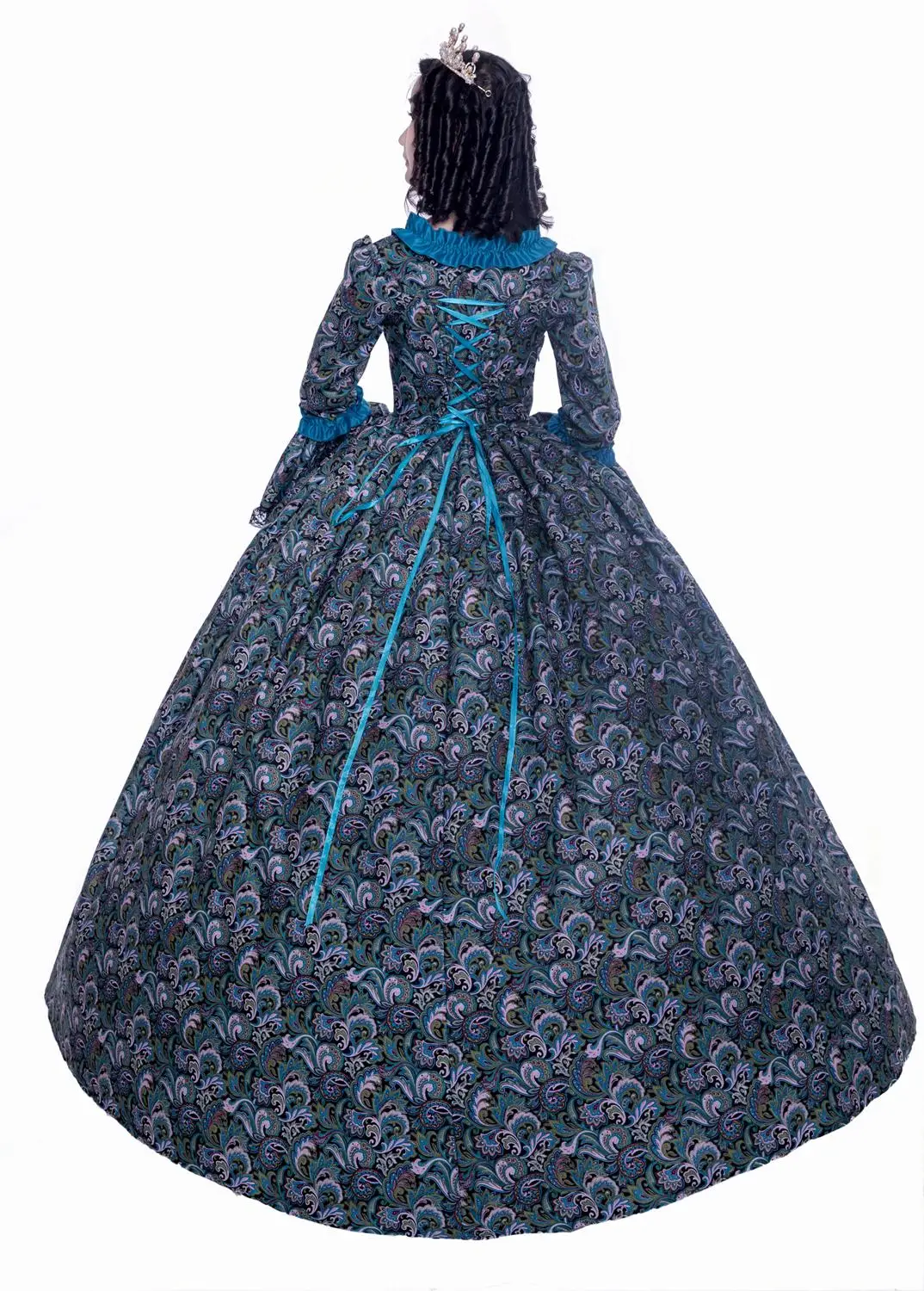 

18th Century Historical Stage Costume Ball Gown Halloween/Southern Belle Ball Gown Costumes