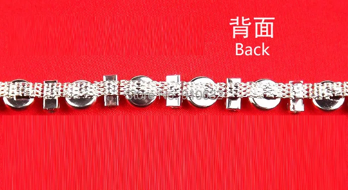 1 ярд 4 мм блестящие прозрачные кристаллы класса А стразы и 9 круглые жемчужные