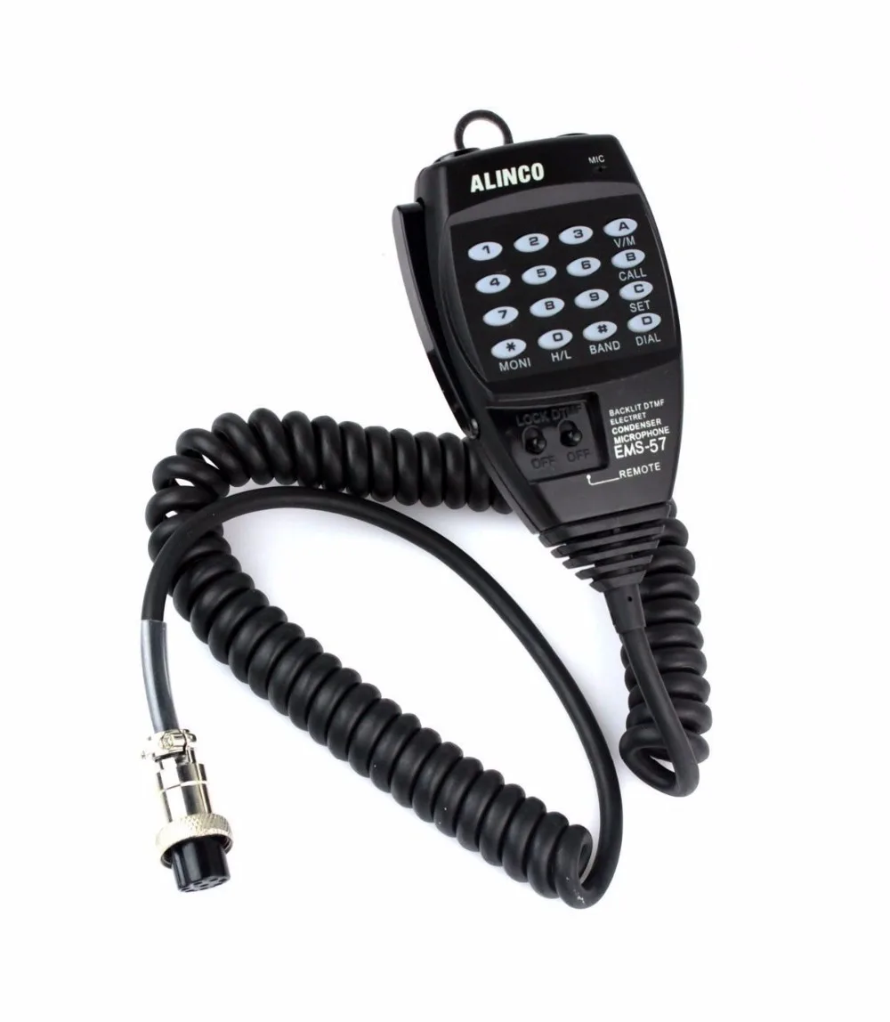 XQF DTMF динамик микрофон EMS-57 для Alinco DR135 DR235 DR425 DR635 DR435 DR06T радио | Мобильные телефоны и