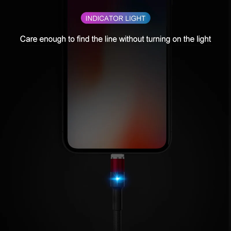 Магнитный usb-кабель 3A для iPhone, Micro USB type-C, кабель для быстрой зарядки, Магнитный зарядный кабель Micro usb, USB C для samsung, Xiaomi