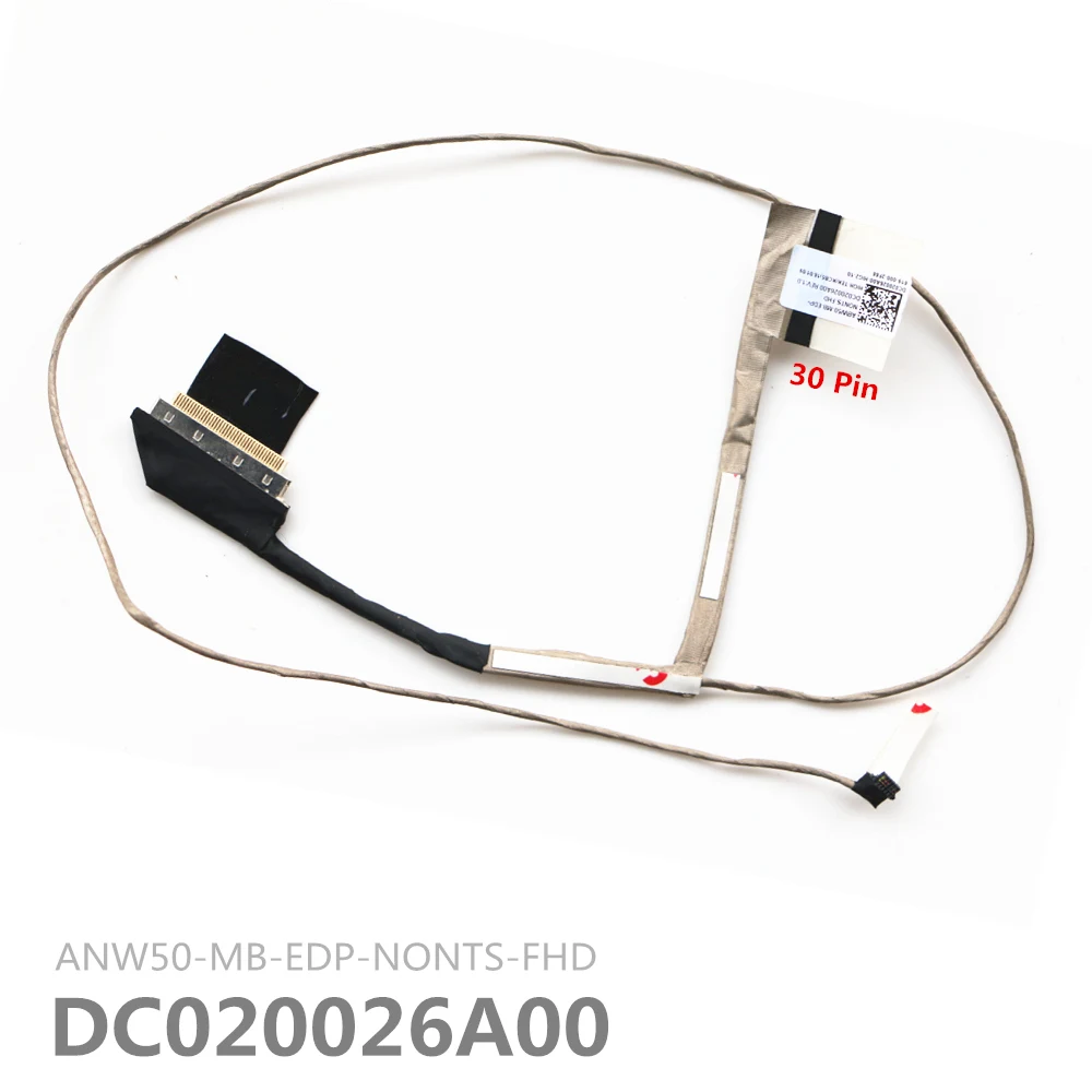 

New DC020026A00 For HP 15-AE116TX 15-AE117TX 15-AE119TX 15-AE120TX 15-AE121TX 15-AE122TX 15-AE124TX 15-AE125TX Lcd Lvds Cable