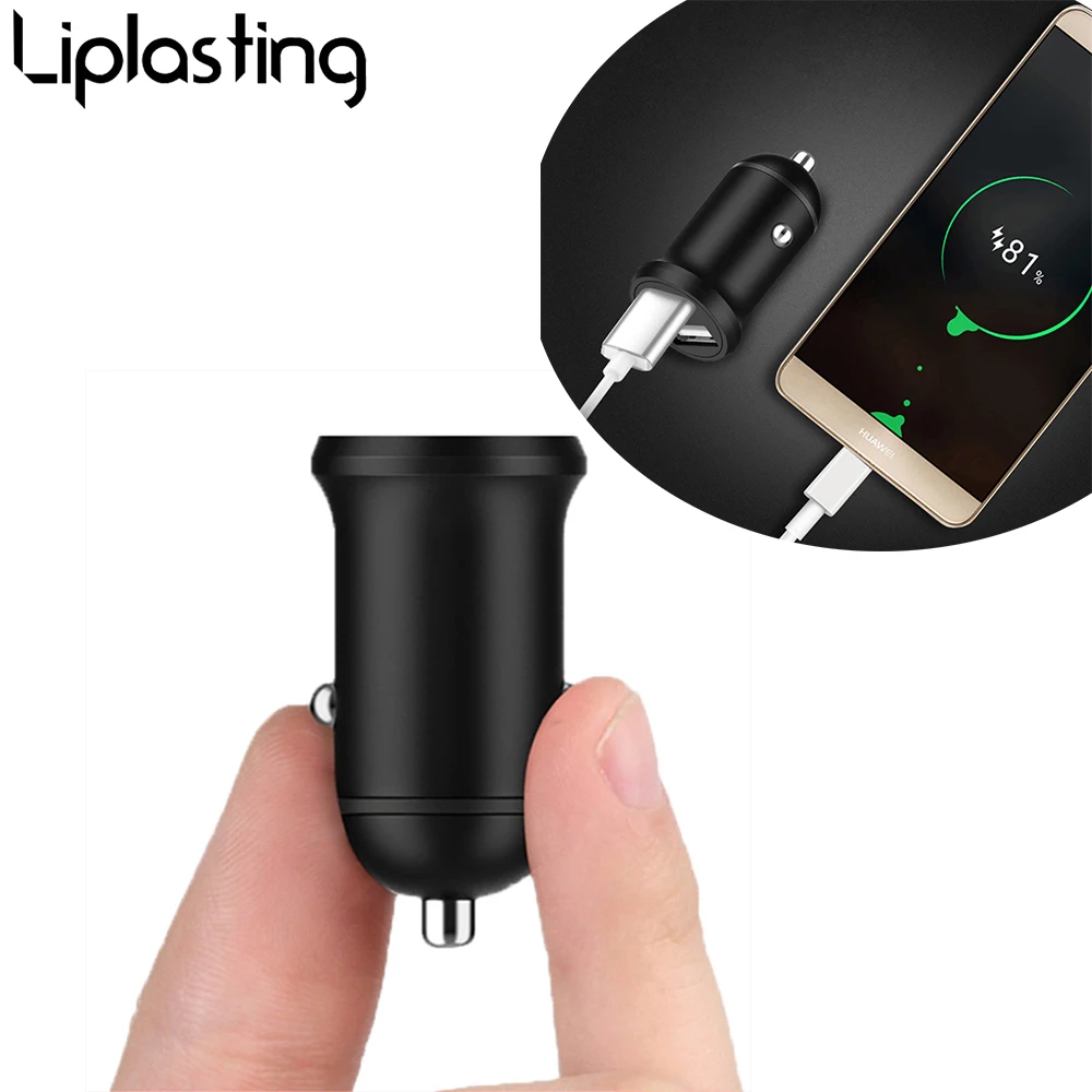 Двойной Переходник USB для зарядки в машине 5 2.4A iPhone Xiaomi 9 Samsung S10 прикуриватель