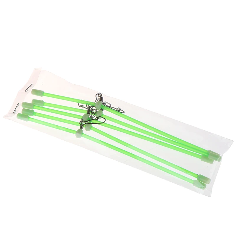 

5Pcs Plastic Luminous Fishing Group Night Fishing Elbow Sea Fishing Balance Connector Fishing Tube Balance Connector Bracket