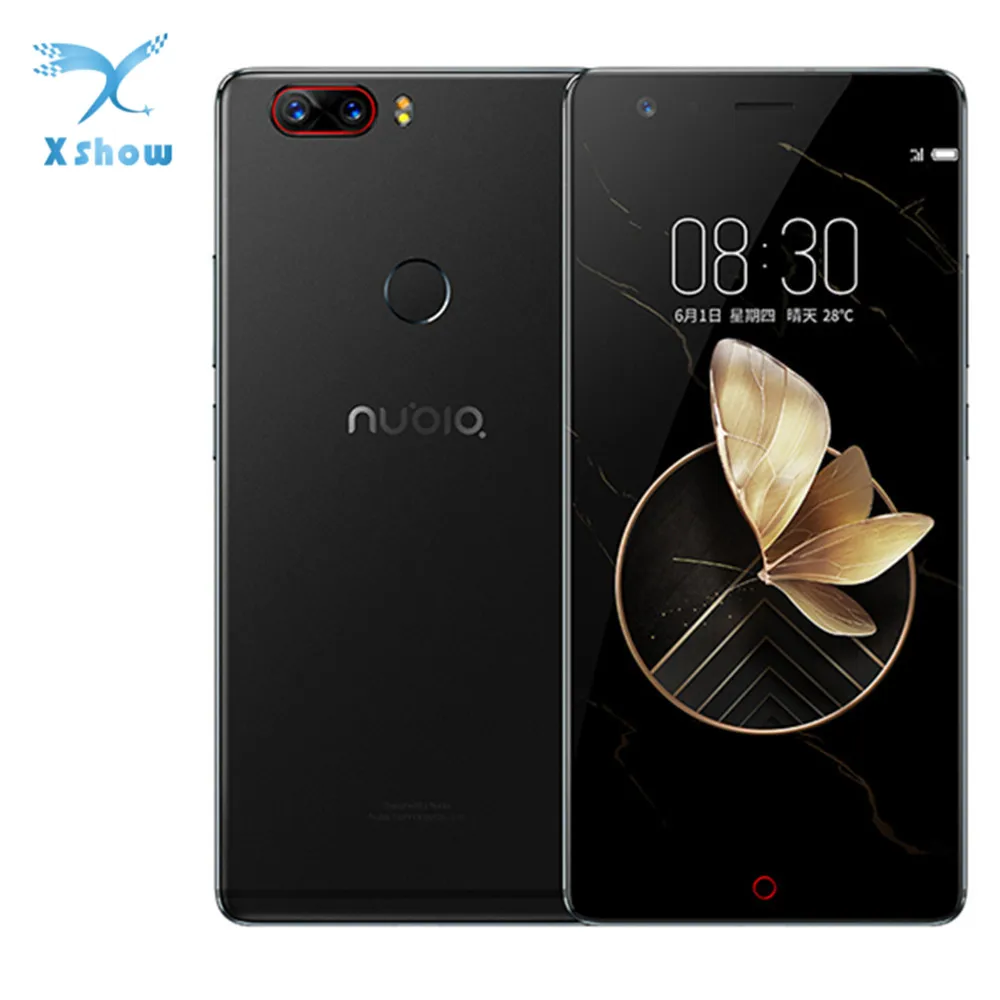 Nubia Z17 мобильный телефон с 5 дюймовым дисплеем восьмиядерным процессором Snapdragon 835