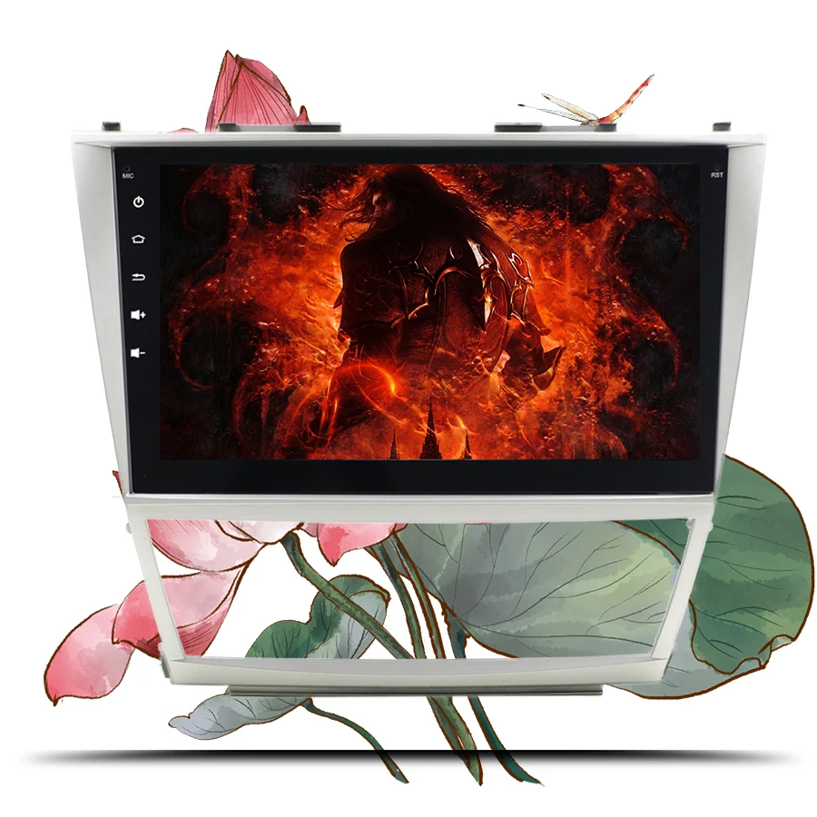 IPS 2Din Android 10 0 автомобильный DVD для TOYOTA CAMRY AURION v40 2007 2011 авто радио с google play карта Gps