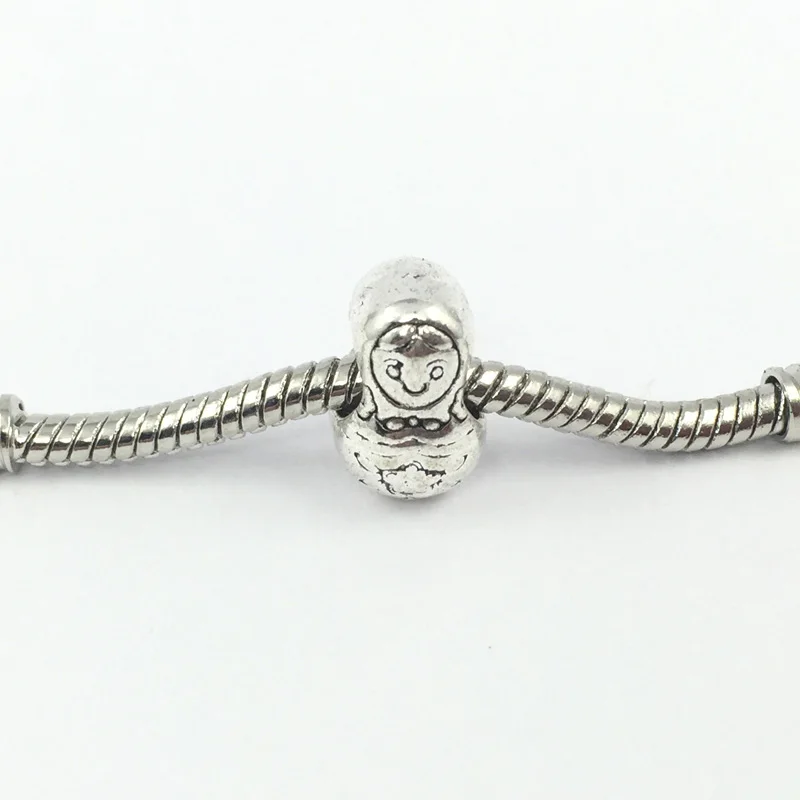 DIY ювелирные изделия русские куклы детские бусины из сплава европейские Подвески