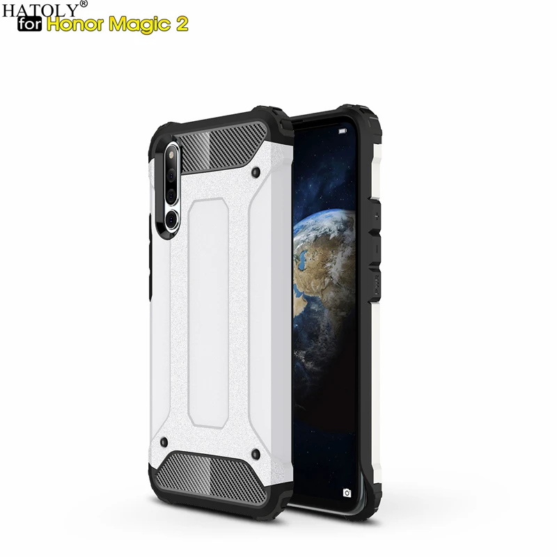 Чехол HATOLY для Huawei Honor Magic 2 тяжелый армированный тонкий жесткий резиновый чехол
