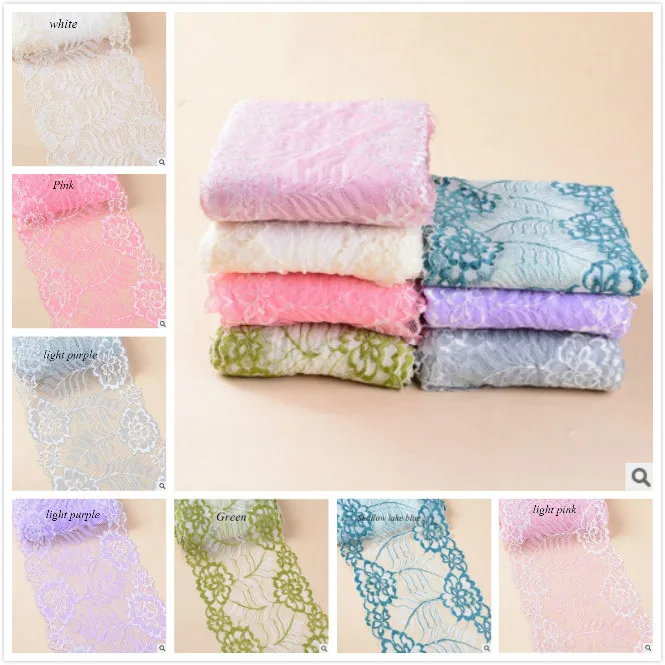 

Elastic Lace Cloth Clothing Accessories Lace Wedding underWear Material 10Yards