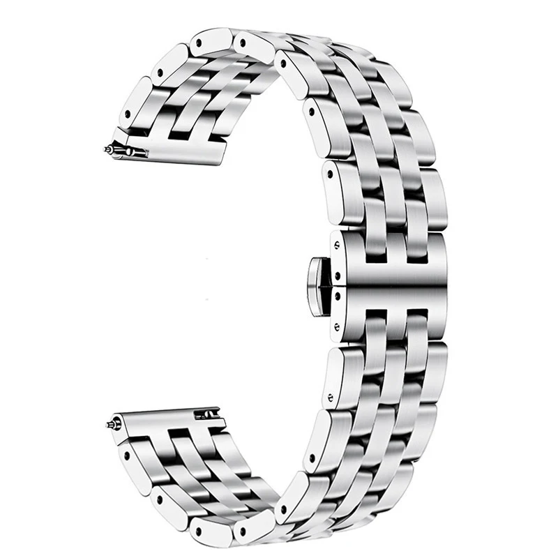 22 мм Универсальная Миланская петля для samsung gear S3 Classic/S3 Frontier/galaxy watch 46 мм регулируемый ремешок из нержавеющей стали