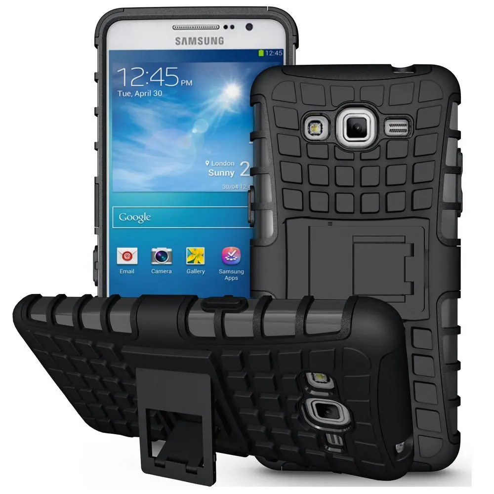 Hybrid Hard Silicone Case For Samsung Galaxy Core Prime Cover on G360 G360H G361H G361F Phone |