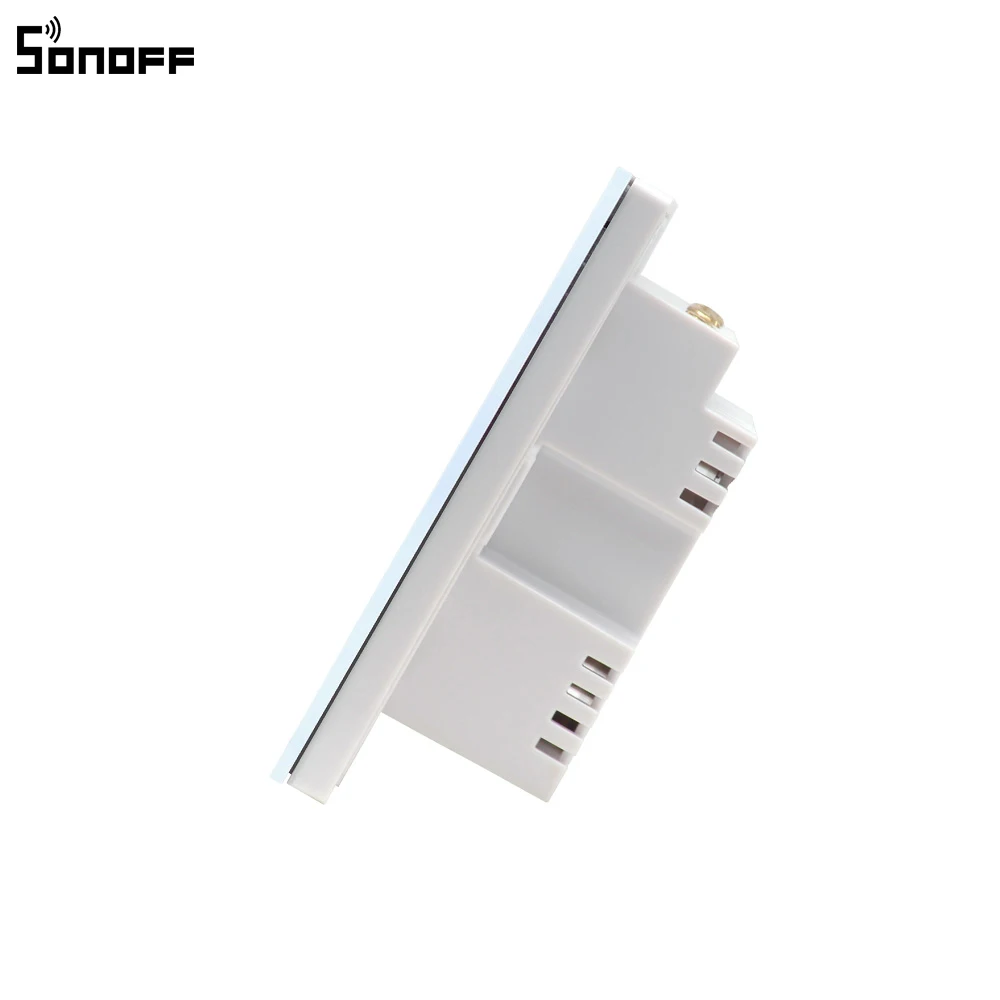ITEAD Sonoff T1 Wi Fi RF/APP/Touch Управление настенный выключатель света 1/2/3 UK Стандартный