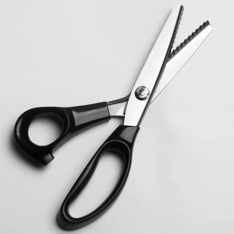 1 X 5mm Zigzag Tailor's Scissors Stainless Steel 9'' DIY Necessary Sewing Tools Lace Dressmaker's Shears | Дом и сад