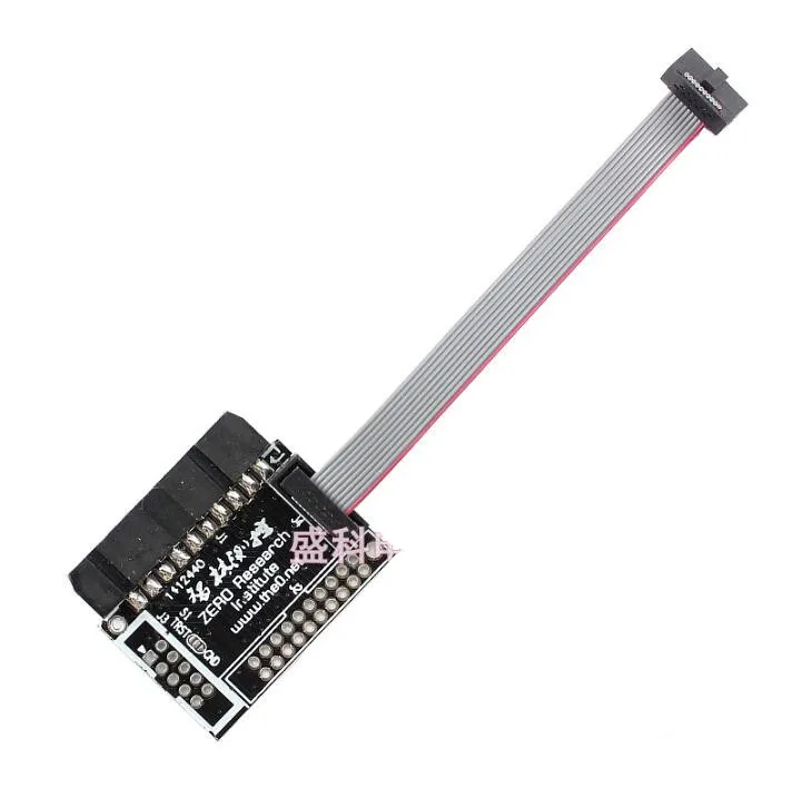 20 pin/2,54 шаг/JTAG интерфейс до 10 pin 1,27 мм Шаг SWD интерфейс/адаптер пластина
