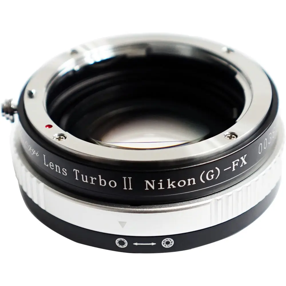 Mitakon Zhongyi Lens Turbo II фокусный редуктор усилитель скорости адаптер для Nikon F Крепление
