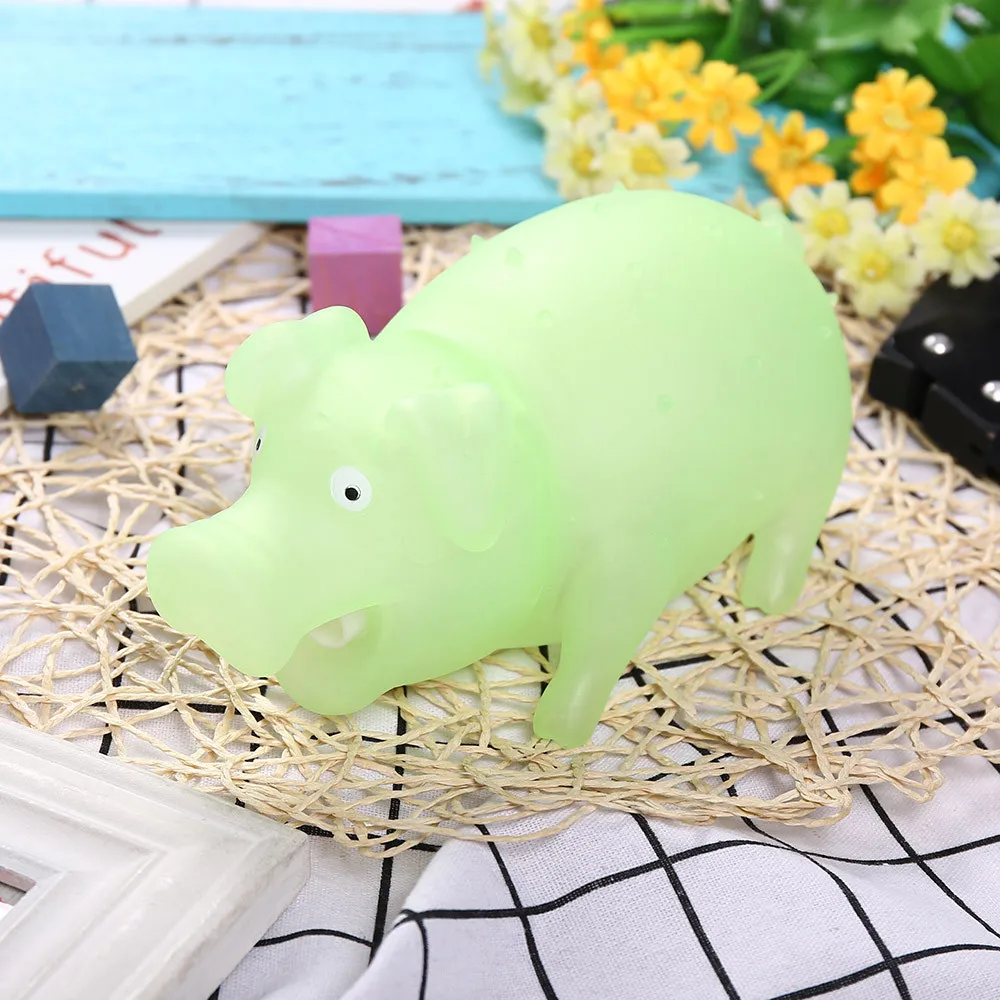 Кричащая свинья Смешные животные интеллект игрушки пищащие свиньи Детские ванны
