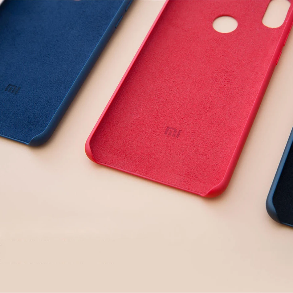 xiaomi redmi note 5 pro case original Liquid silicone back cover smart phone funda |