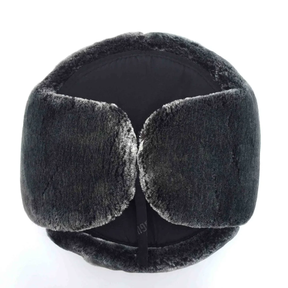 MTTZSYLHH Men's Winter Russian Winter Hat Outdoor Warmer Earmuffs Free Shipping Bomber Hat