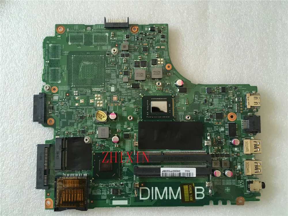 Четыре sourare REV:A00 для DELL inspiron 3421 5421 Материнская плата ноутбука 12204 1 HM77 i3 3227U