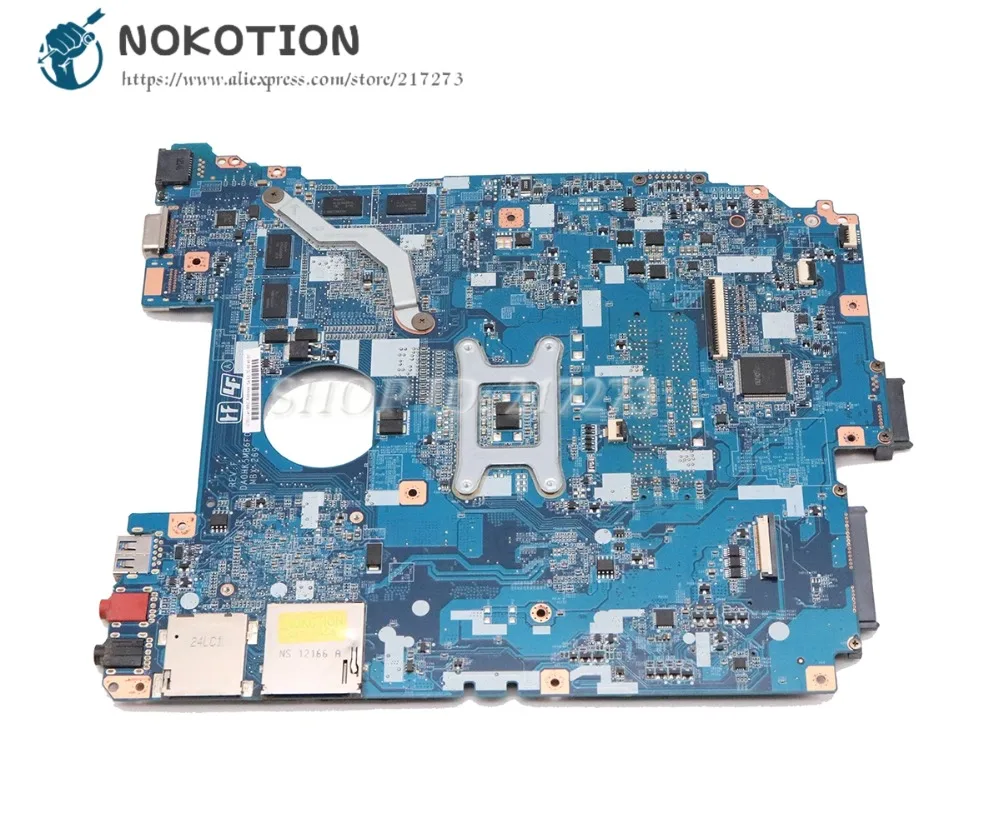 NOKOTION для sony Vaio SVE151D11M SVE151 SVE15 Материнская плата ноутбука A1876100A A1876099A MBX-269 DA0HK5MB6F0 основная плата HD7500M 1 Гб