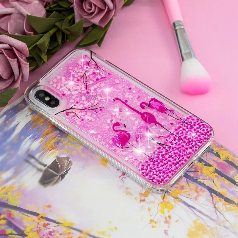 3 Жидкий чехол для samsung Galaxy J4 J6 A6 A7 S8 S9 Plus Note 9 Xiaomi Redmi F1 6A мультяшный Забавный Единорог Мягкий силиконовый чехол - Цвет: 3