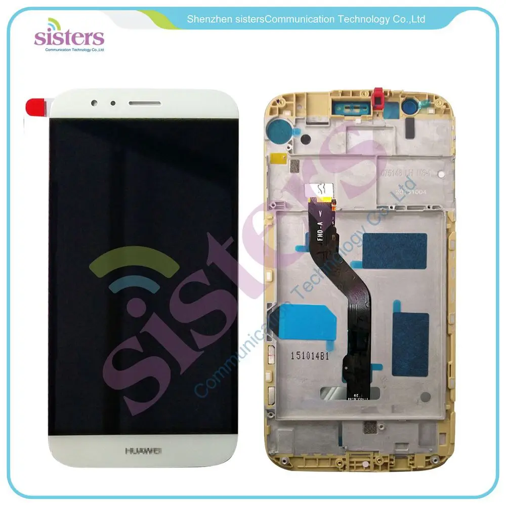 

Wholesale High quality LCD Display Touch Screen Digitizer Full Assembly with frame For Huawei Ascend D199