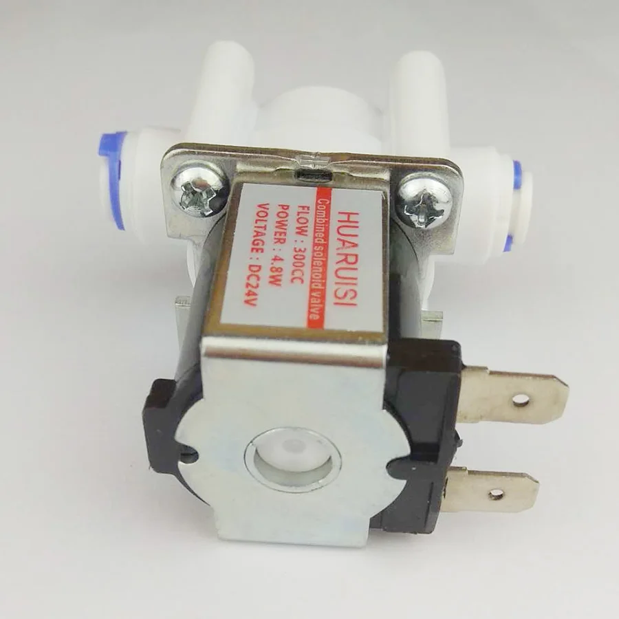 5 шт. 1/4 &quotOD комбинированный Соленоидный клапан Ro water machine быстрая сборка