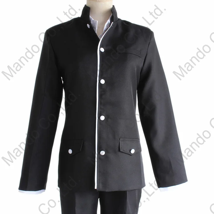 Комплект из 2 предметов для косплея черная японская школьная форма костюм