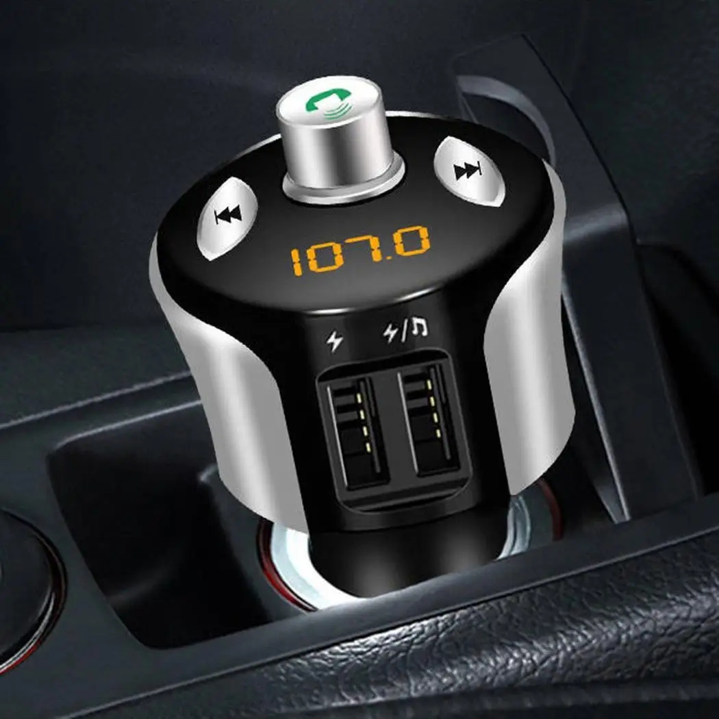 Автомобильный громкой связи MP3 Bluetooth плеер FM 32G 4 2 передатчик автомобильный 10 м
