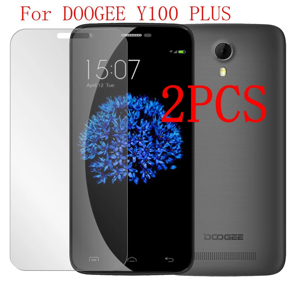 Закаленное стекло с полной проклейкой Для Doogee Y100 Plus 2 шт. защитная пленка для