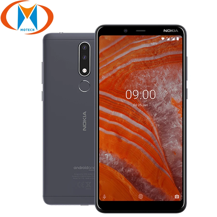 Новый оригинальный мобильный телефон 6 0 &quotNokia 3 1 Plus 4G LTE ГБ 32 две sim карты четыре