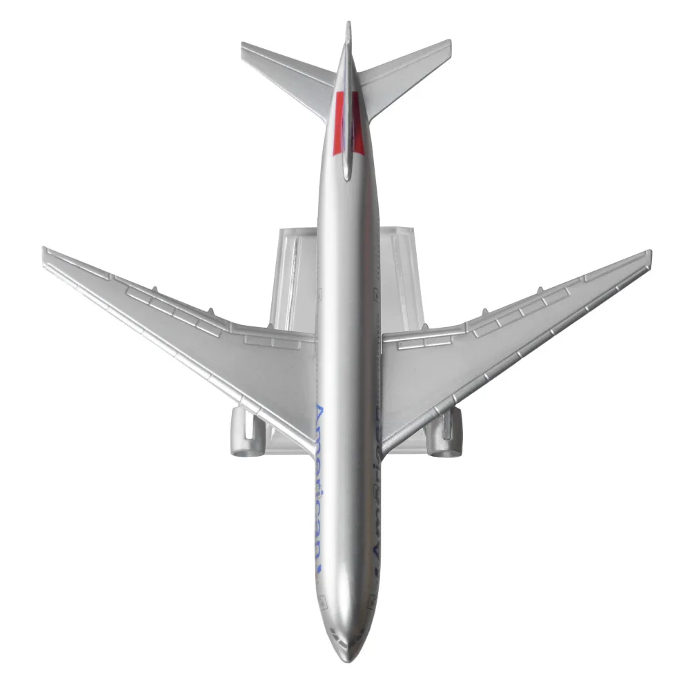 Модель самолета модель из металлического сплава Boeing 777 16 см подарок на день