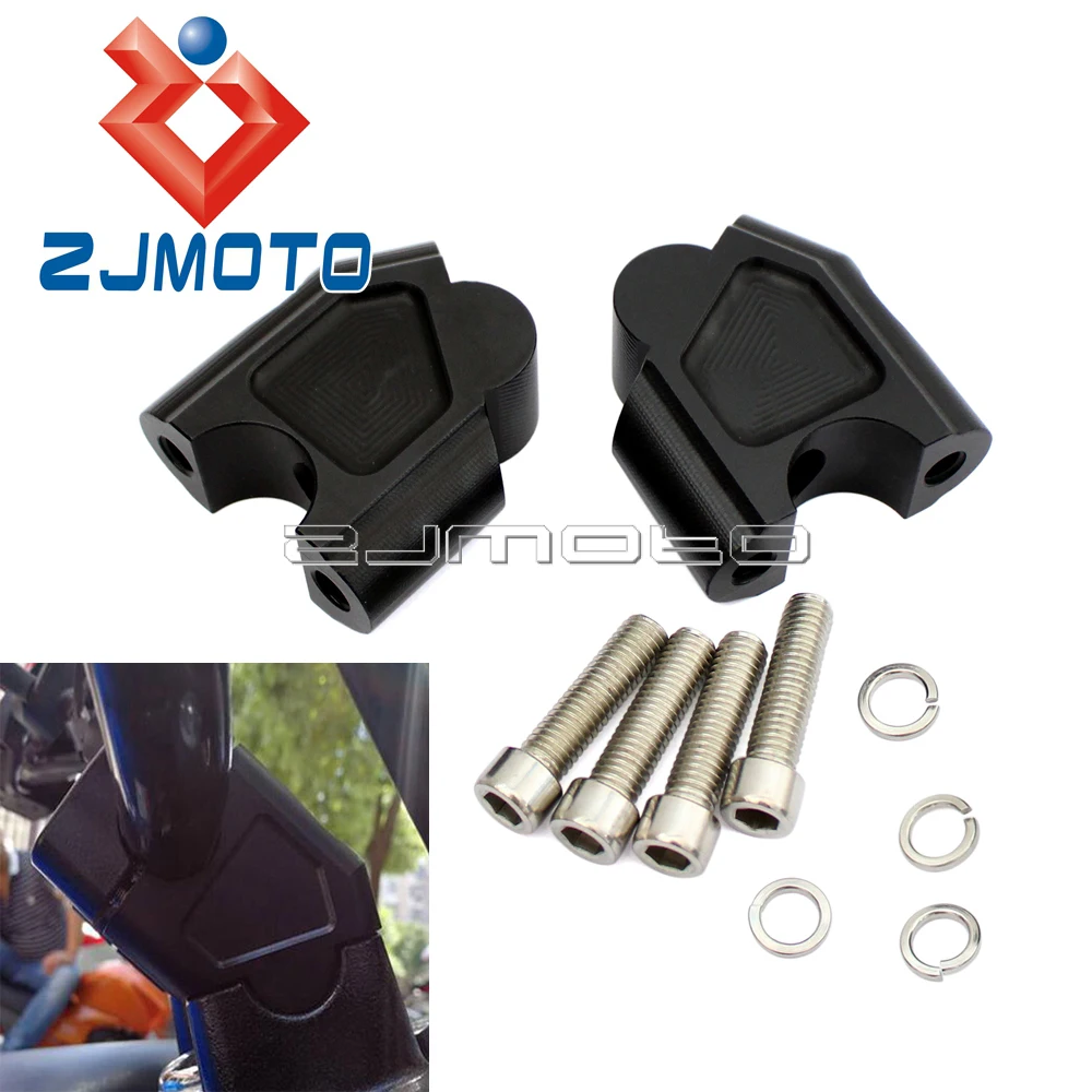 

Переходник для подъема руля 7/8 дюйма для мотоциклов Suzuki GSF1250S 07-2016 GW250 S/F 2013-2017 SV650 SV1000 DL25