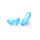 Детская игрушка, имитация сказки, Хрустальная обувь для Золушки, модная кукольная обувь, сандалии на высоком каблуке для кукол