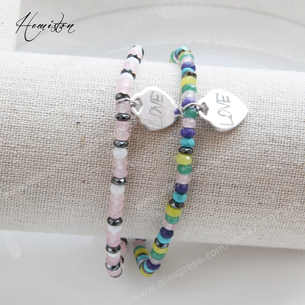 Гравировкой Томас и его красочные небольшой браслет из бусин с подвеской в виде