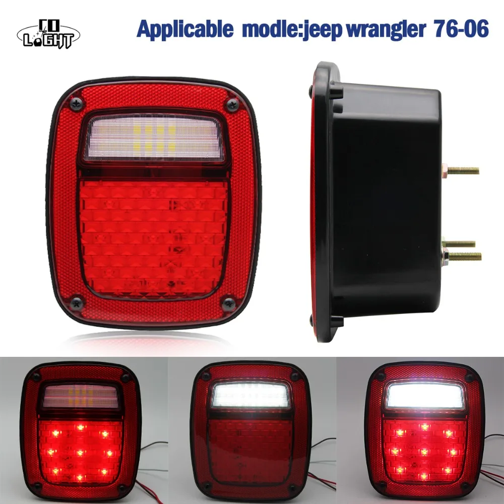 Светодиодные фонари CO LIGHT 24 Вт для Jeep Wrangler JK версия США светодиодный задний фонарь
