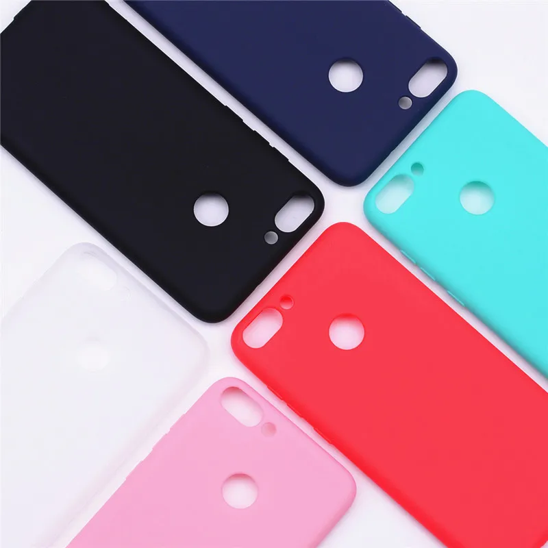Мягкий силиконовый чехол для Huawei P Smart прозрачный чехол-накладка из ТПУ 2018 FIG-LX1 Enjoy