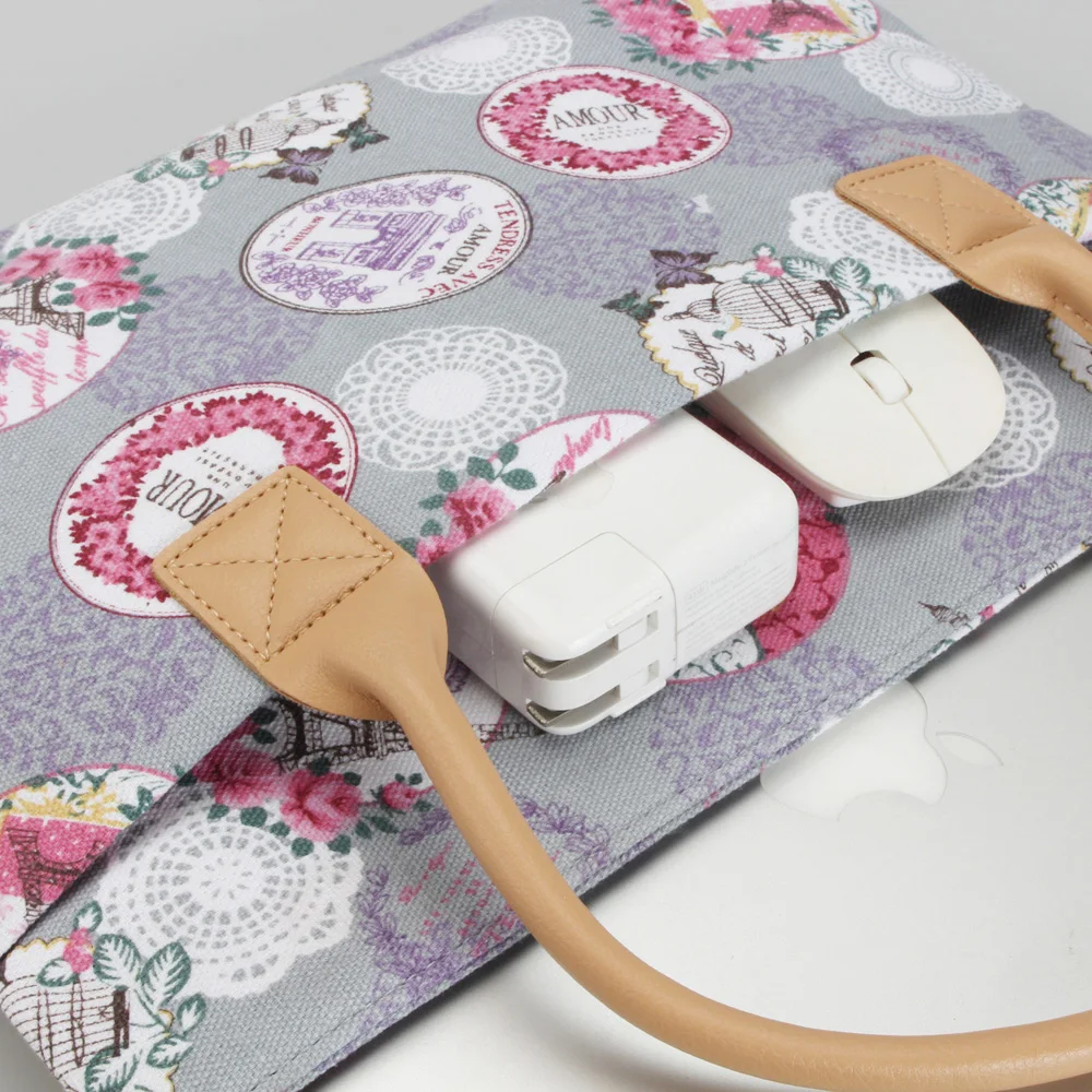 Красивая Высококачественная сумка для ноутбука 2018 рукав сумки apple MacBook Air 11 6 12