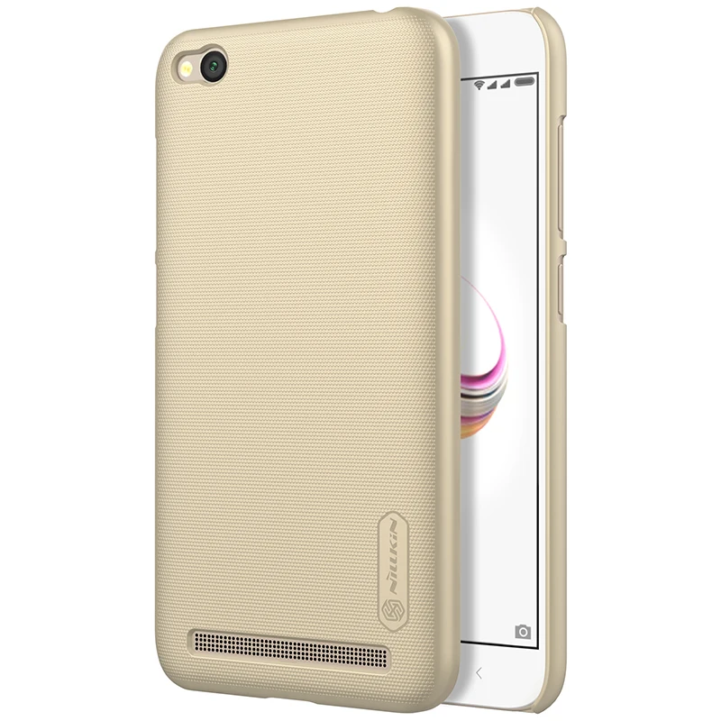 Nillkin Redmi 5A чехол матовый щит ПК Жесткий Чехол для Xiaomi Redmi 5A 5,0 дюймов - Цвет: Золотой