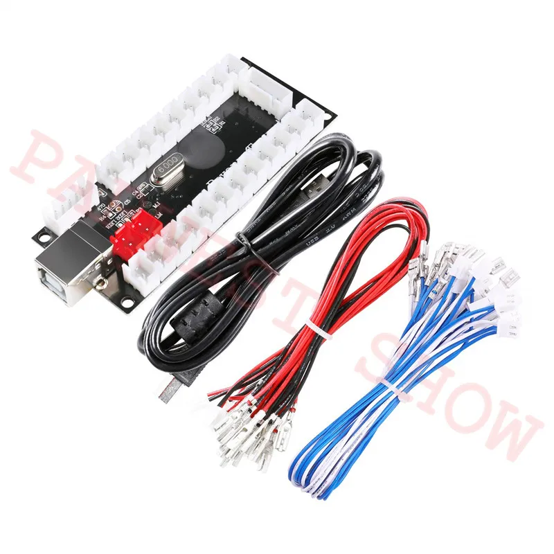 Новый USB энкодер с нулевой задержкой для Raspberry Pi 2 Retropie & PC MAME шкаф черный цвет