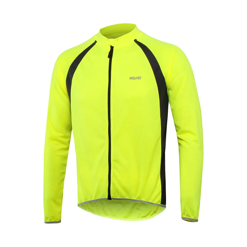 6025 green ARSUXEO уличная спортивная велосипедная майка roupa ciclismo с длинным рукавом весна осень одежда для велосипеда MTB футболки Одежда для велосипеда Джерси - Цвет: 6025 green