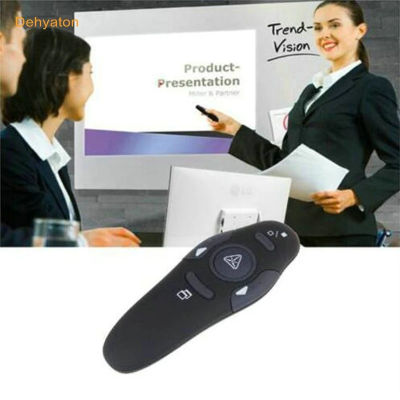 

Original 2.4Ghz USB Wireless Presenter Laser Pointer PPT Remote Control for Powerpoint Presentation PPT with Red Laser Pointers