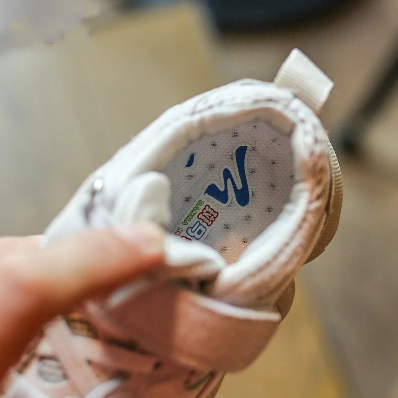 

Kids Sports Shoes Soft Bottom Boys Girls Toddler Casual Shoes Student Flat Sneaker