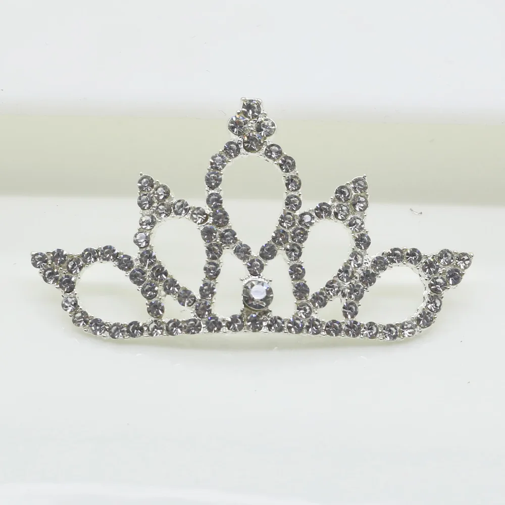

5pcs/lot 60*33mm Flat back Princess Crown Crystal Rhinestones Jewelry Decor Birthday party DIY hair flower center scrapbooking