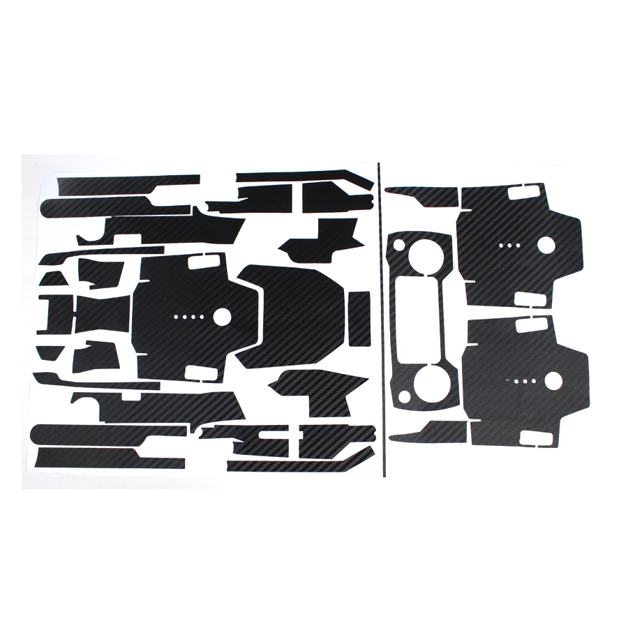 3M наклейки водонепроницаемый углеродный черный цвет кожи батарея