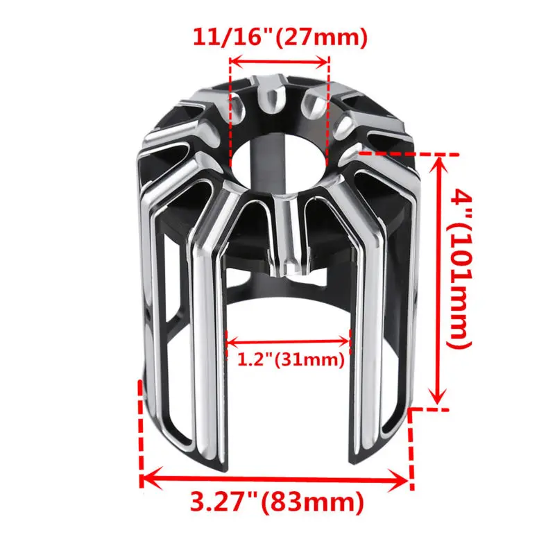 

Motorcycle Oil Filter Cover CNC For Harley Dyna Street Bob FLTR FXD Road Electra Glide FXDL