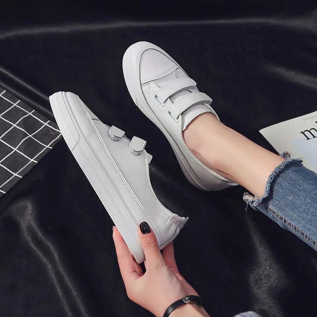 Кроссовки для Для женщин Air Sole дышащие Для женщин белый устойчивые туфли Экстравагантная повседневная обувь личности кроссовки# g3